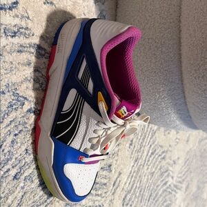 Puma Multicolor Sneakers - White, Blue, Pink